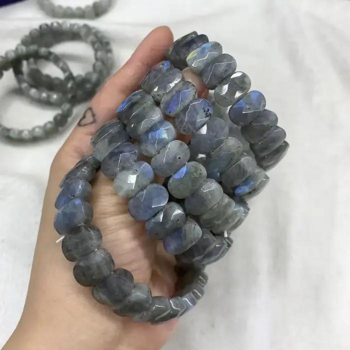 Bracelet en Pierre de Labrumen pour Homme et Femme