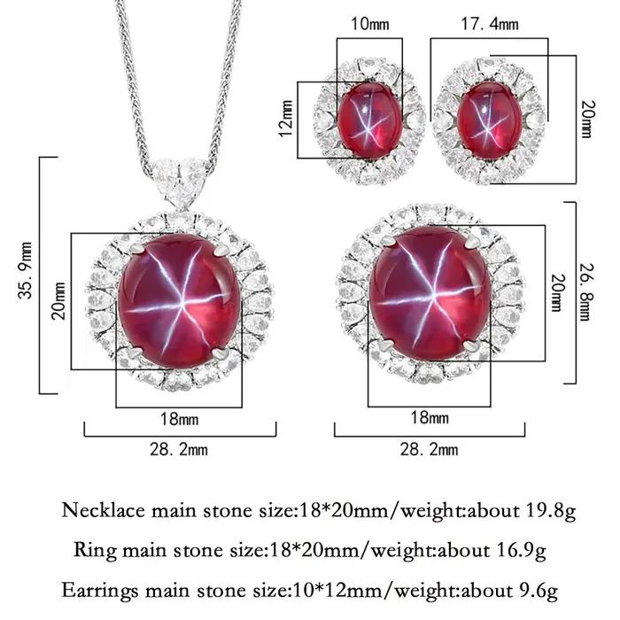 Ensemble de bijoux fins pour femmes