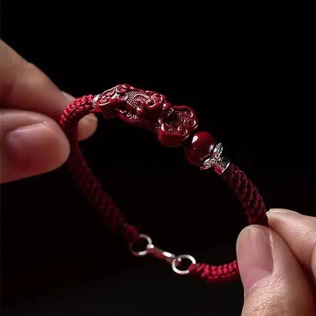 Kirin Blessed-Bracelet en ULrouge pour homme et femme