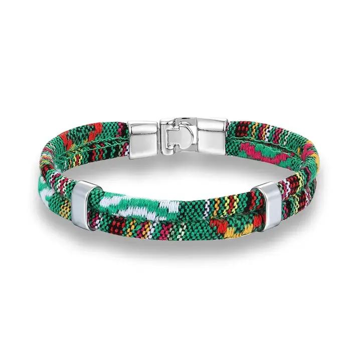 MKENDN – bracelet en cuir tressé multicouche pour hommes et femmes