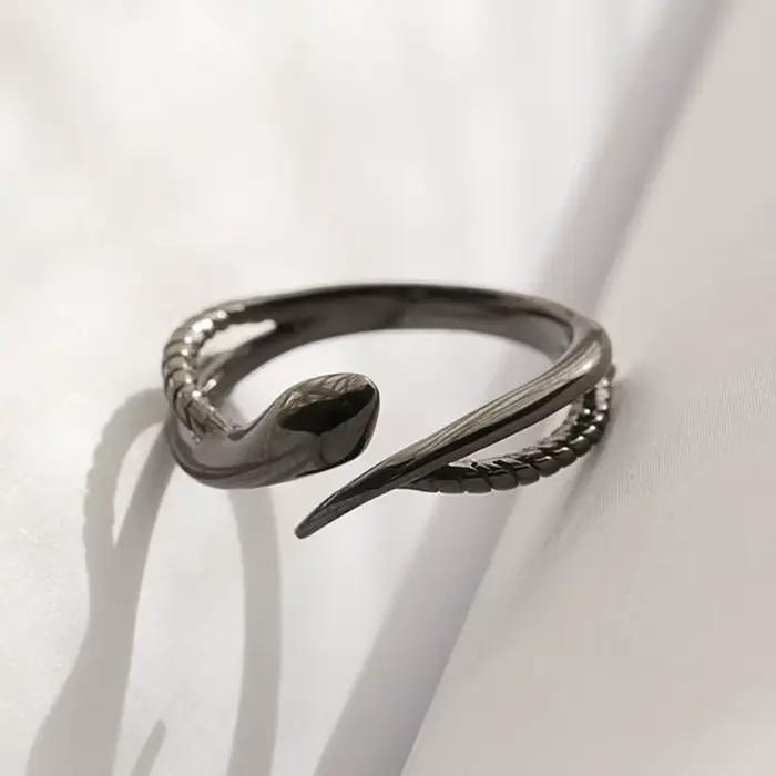 Bague serpent en argent Sterling 925